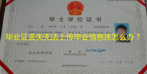 畢業證丟失無法上傳畢業信息該怎么辦? 畢業證丟失無法上傳畢業信息該怎么辦?